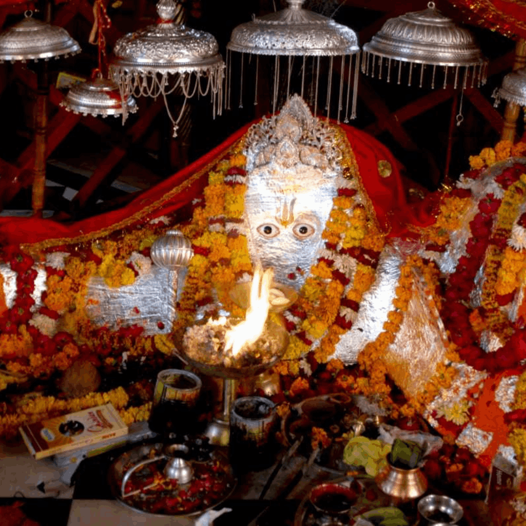Hanuman Temple near Sariska